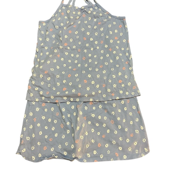 OshKosh B'gosh Gray Floral Kids Matching Set